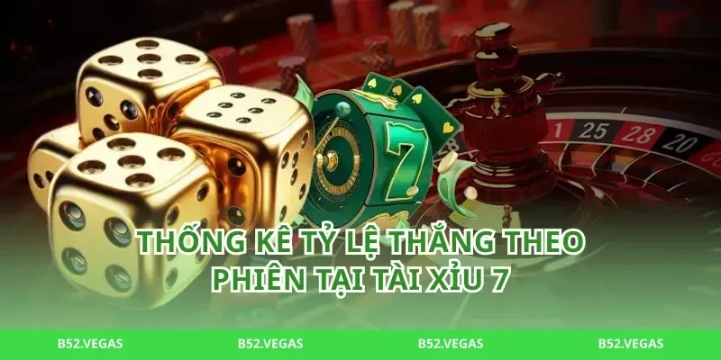 Thống kê tỷ lệ thắng theo phiên tại tài xỉu 7